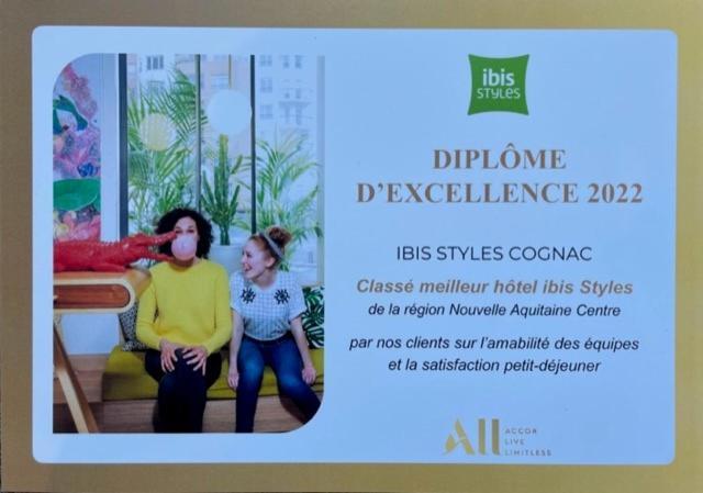 Ibis Styles Cognac Hotel Châteaubernard Buitenkant foto